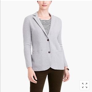 J. crew Sweater Blazer, Medium, NWOT, Grey